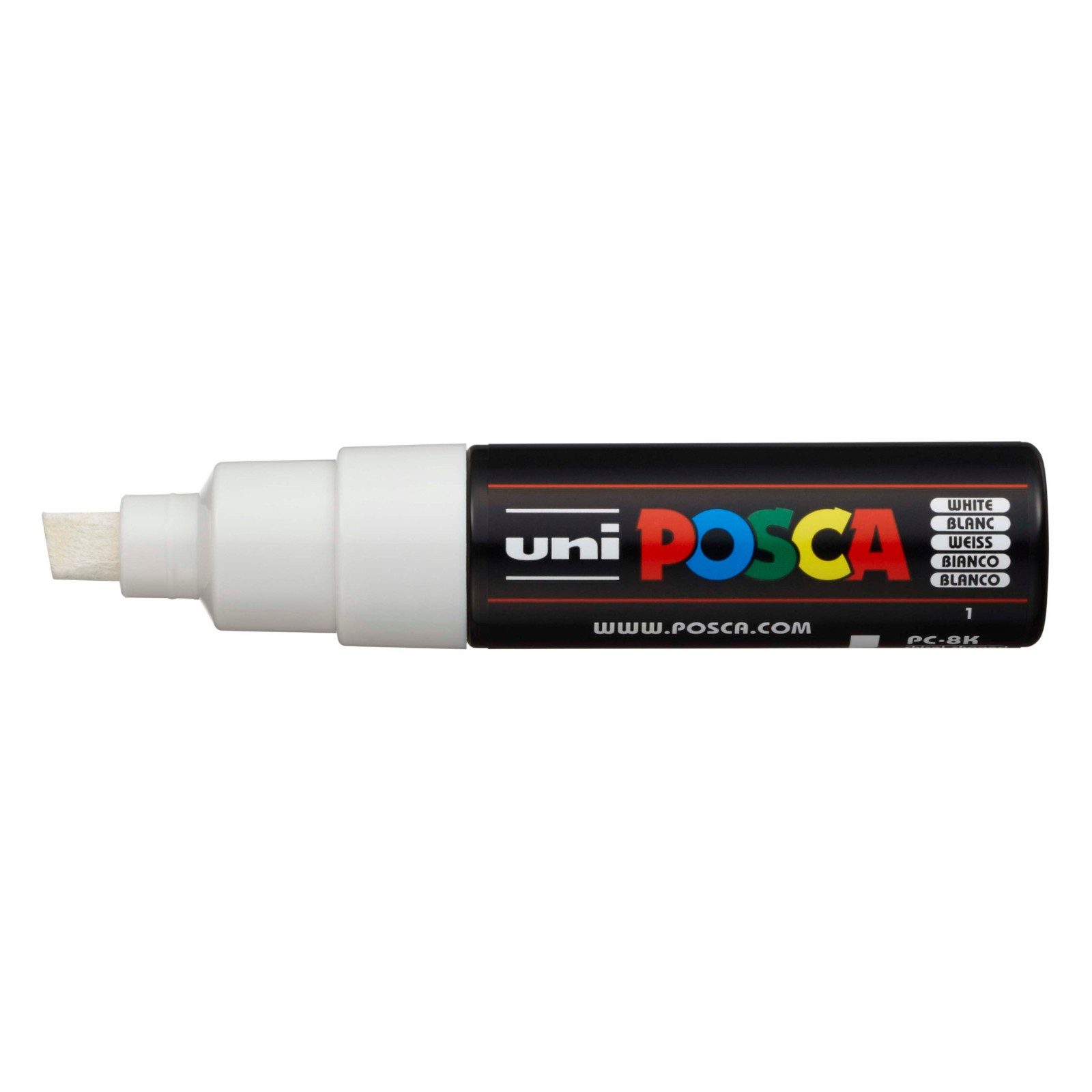 uni-ball Lackmarker uni-ball Posca PC-8K Marker - weiß