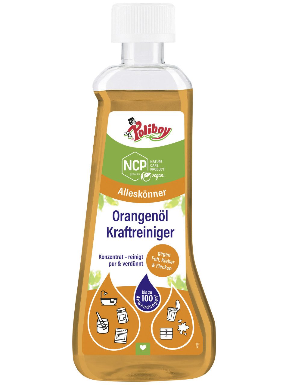 poliboy Poliboy Orangen Kraftreiniger Konzentrat 200 ml Allzweckreiniger