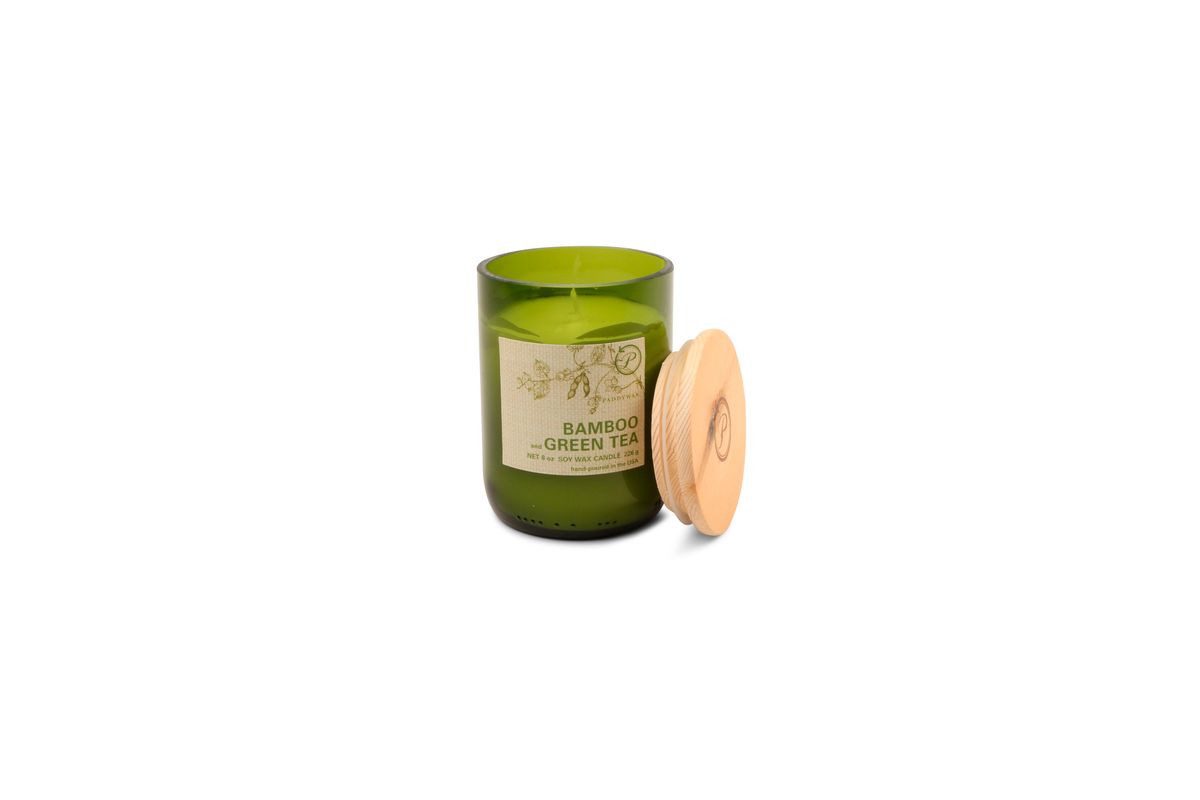 Paddy Wax Duftkerze Duftkerze Sojakerze Eco Green Bamboo & Green Tea von Paddywax (1-tlg)