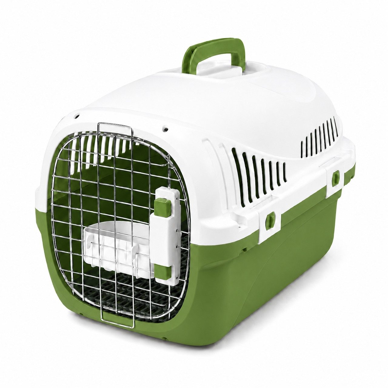 SNOEKIE Tiertransportbox Transportbox für Katzen & Hunde bis 45 cm Körperlänge Ca. 4-5KG bis 6 kg, Stabile Konstruktion, leicht zu reinigen, Sicherer Verschluss