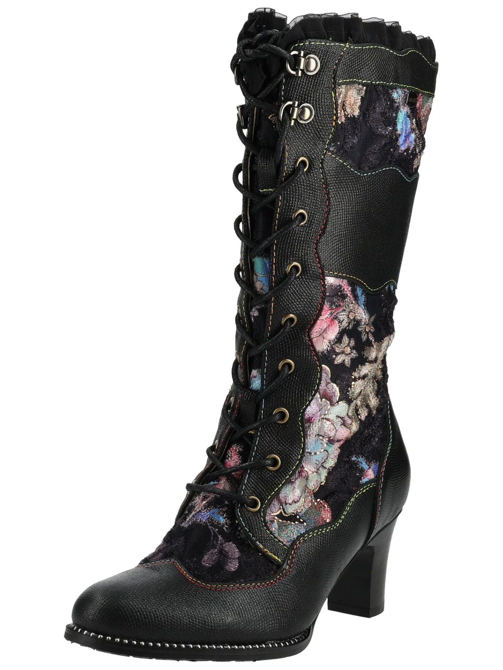 LAURA VITA LAURA VITA Stiefel Leder/Textil Schnürstiefel