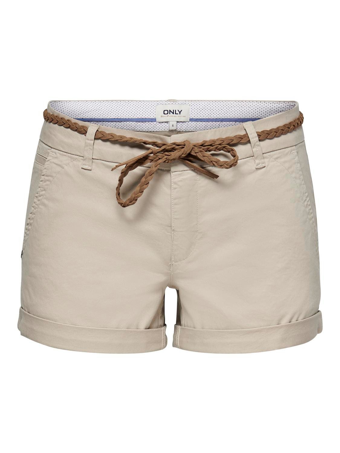 Chinoshorts ONLEVELYN REG CHINO SHORTS PNT NOOS
