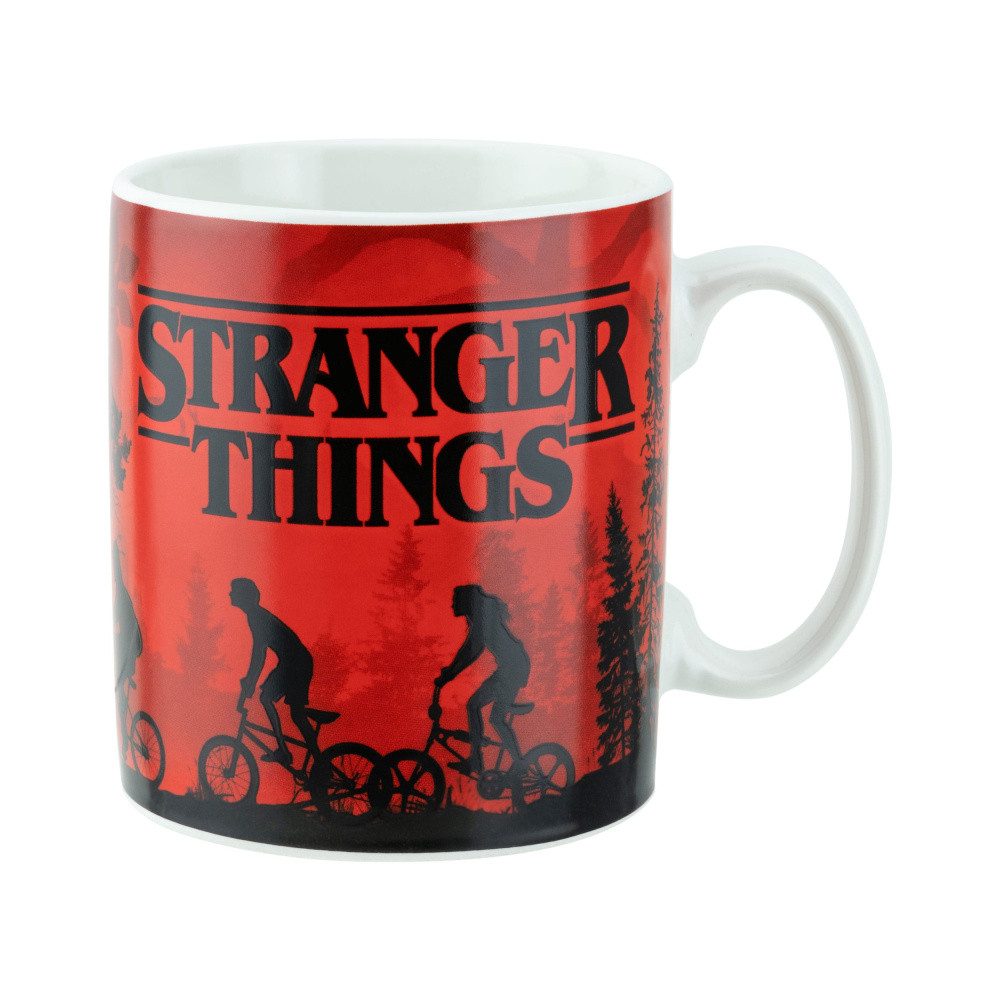 Paladone Tasse Stranger Things Tasse mit Aufkleber XL
