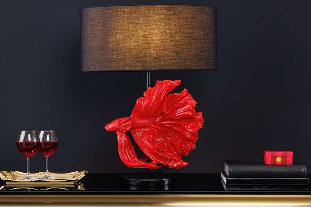 riess-ambiente Tischleuchte CROWNTAIL 65cm schwarz / günstig online kaufen