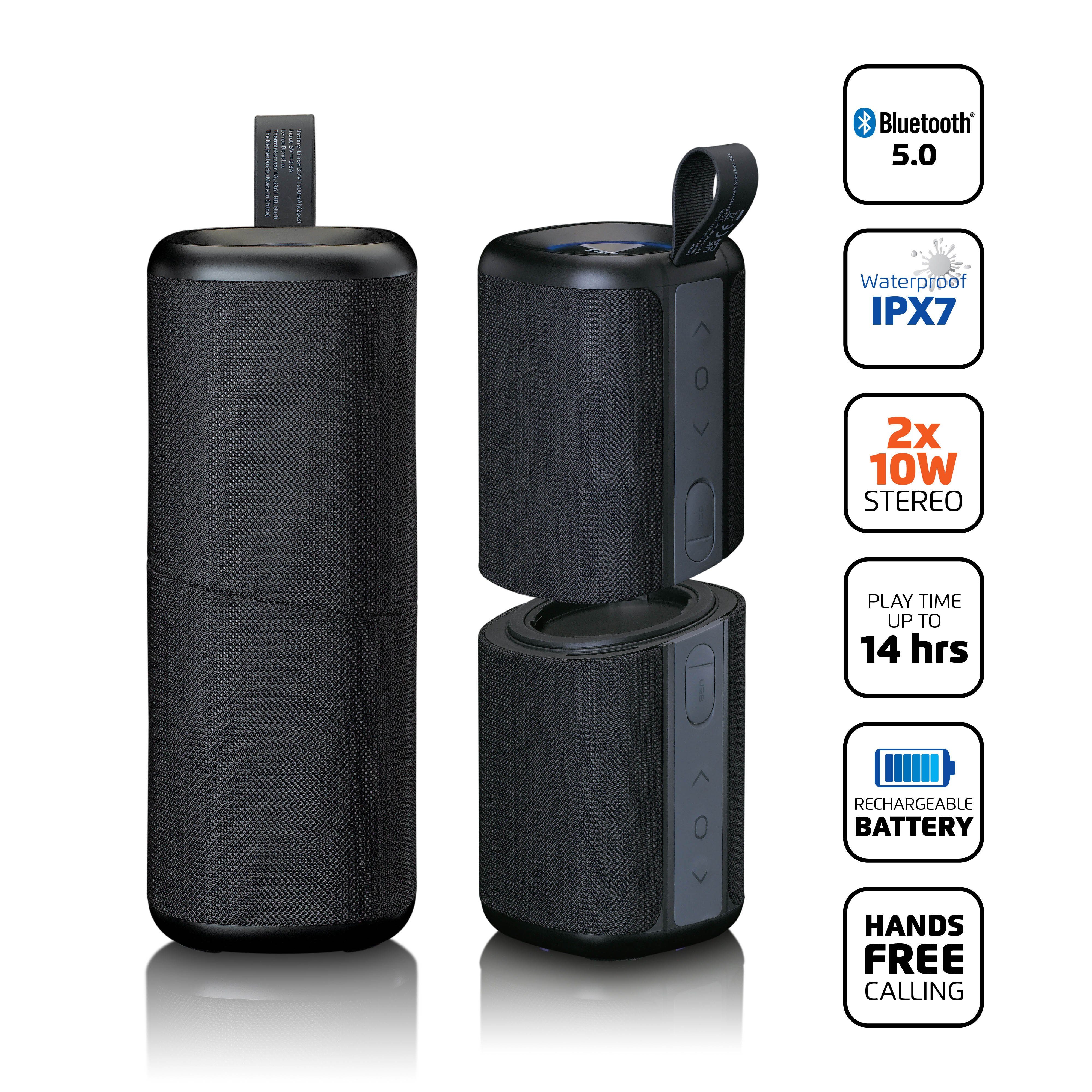 Lenco BTP-400BK Bluetooth-Lautsprecher