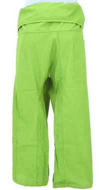 Guru-Shop Relaxhose Thai Fischerhose aus Baumwolle, loose fit.. Ethno Style, alternative Bekleidung