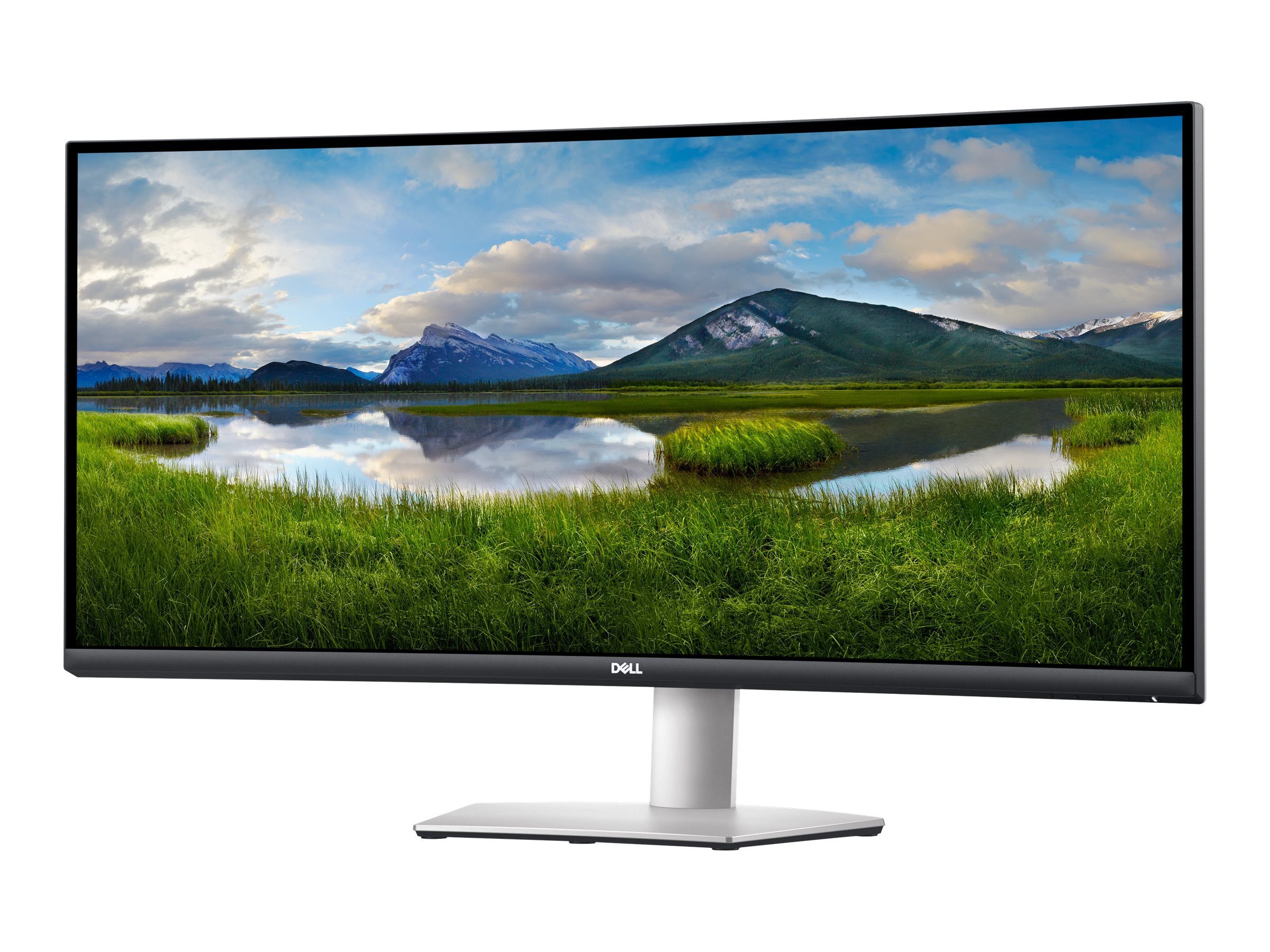 Dell S3423DWC Curved-LED-Monitor (86,4 cm/34 ", 3440 x 1440 px, WQHD, 4 ms Reaktionszeit, 100 Hz, VA LED)