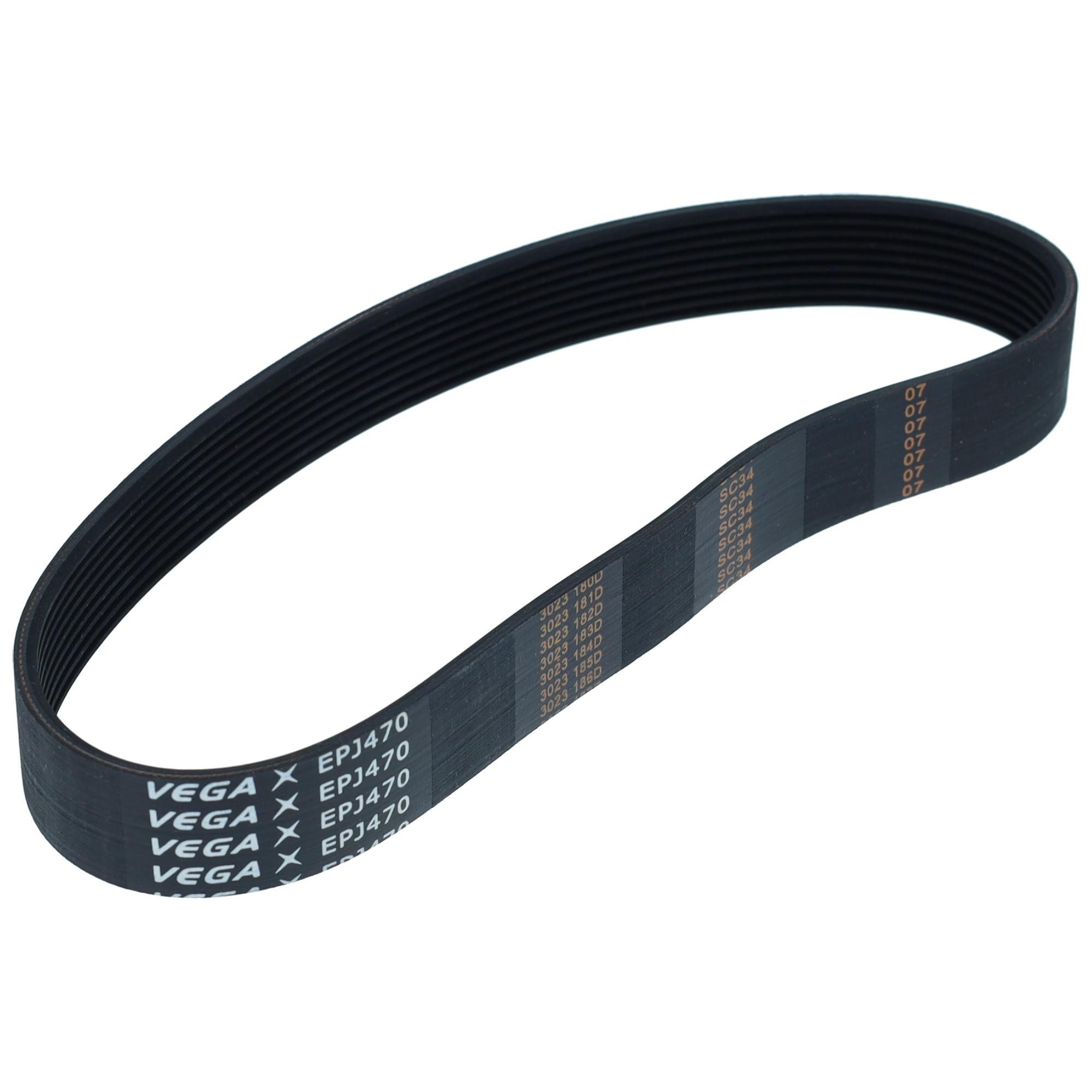 gartenteile Zahnriemen Keilriemen EPJ470 passend für Gardenline Hecht Gardena Rasenmäher, Passt bei allen Geräten bei denen ein Keilriemen EPJ 470 verbaut ist.