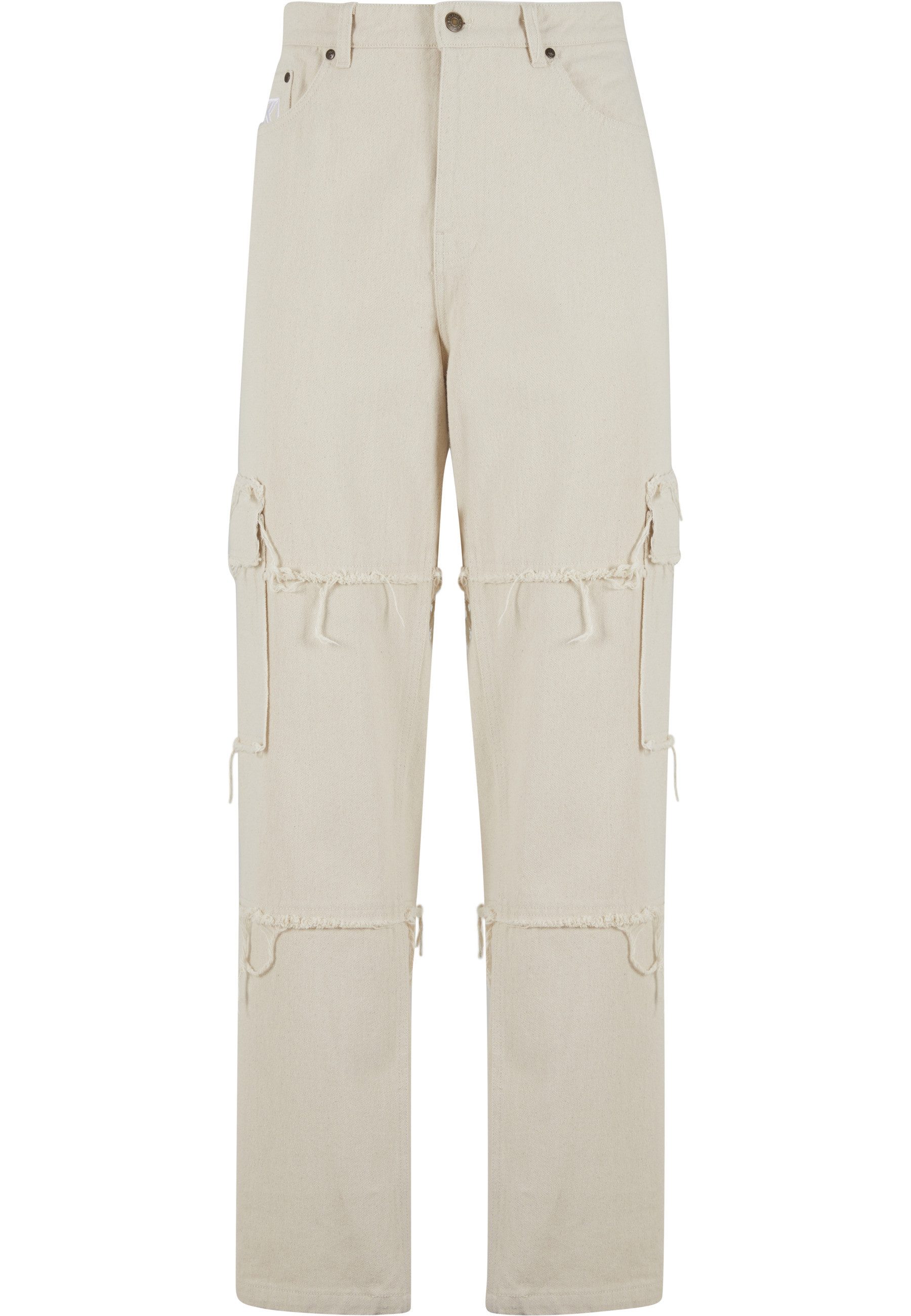 Karl Kani Cargohose Karl Kani Og Fringed Baggy Cargo Pants (1-tlg)