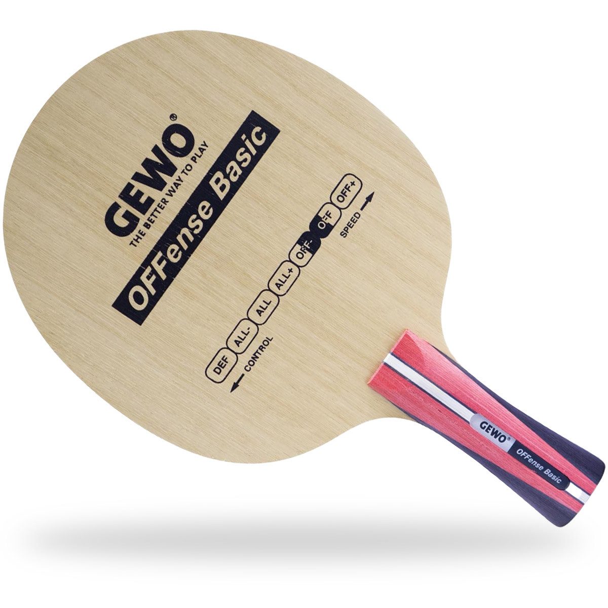 Tischtennisschläger Holz OFFense Basic
