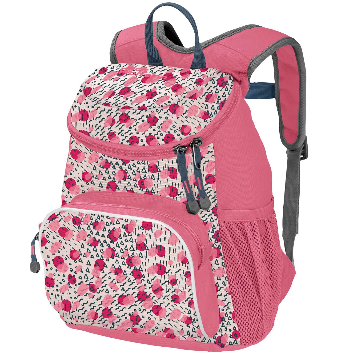 Jack Wolfskin Freizeitrucksack Jack Wolfskin Kinderrucksack Little Joe pink all over (1-tlg)