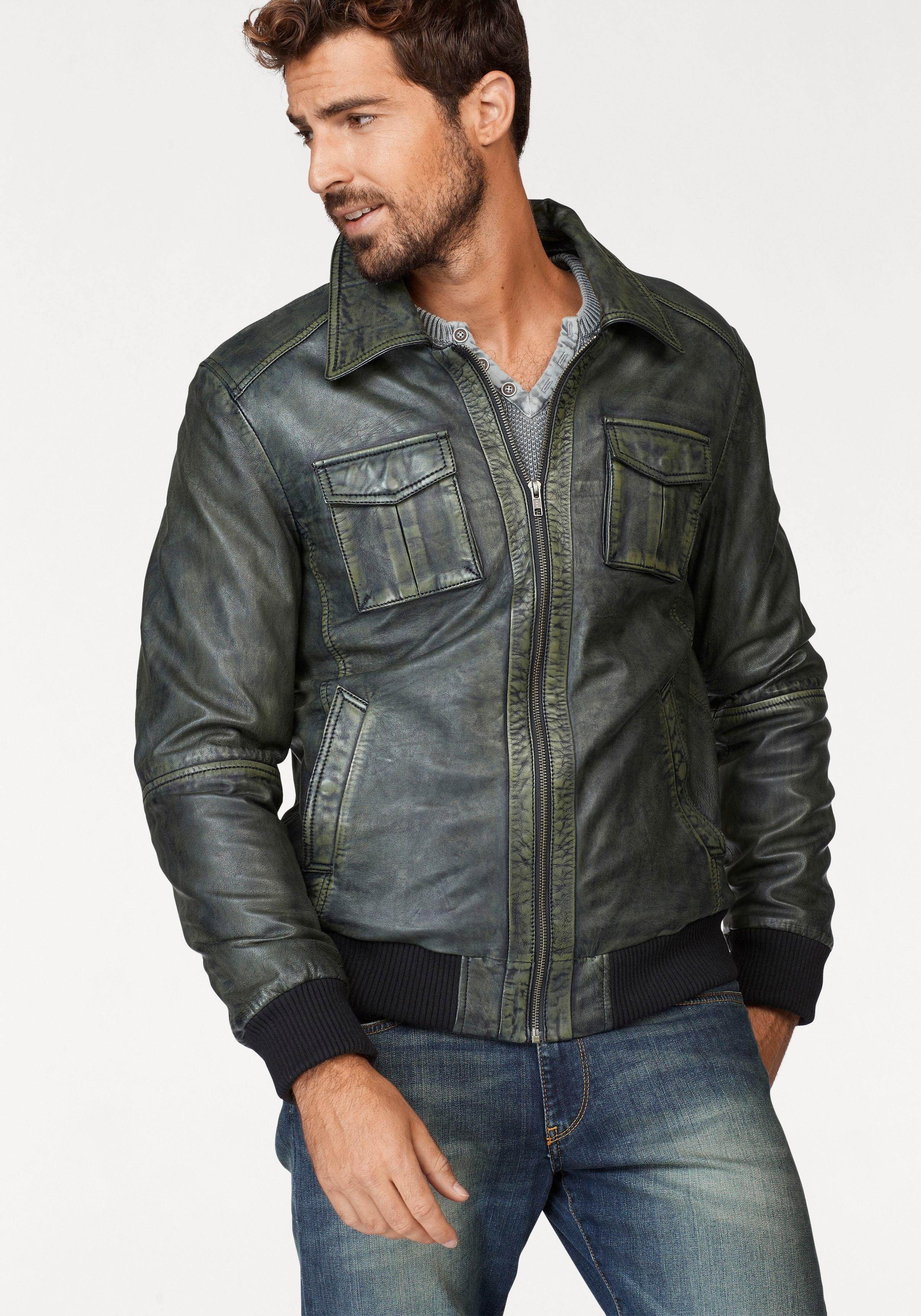 Rhode Island Lederjacke online kaufen OTTO