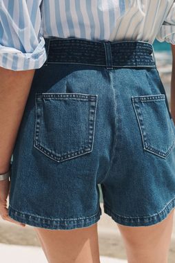 Next Jeansshorts Denim-Shorts mit Gürtel (1-tlg)