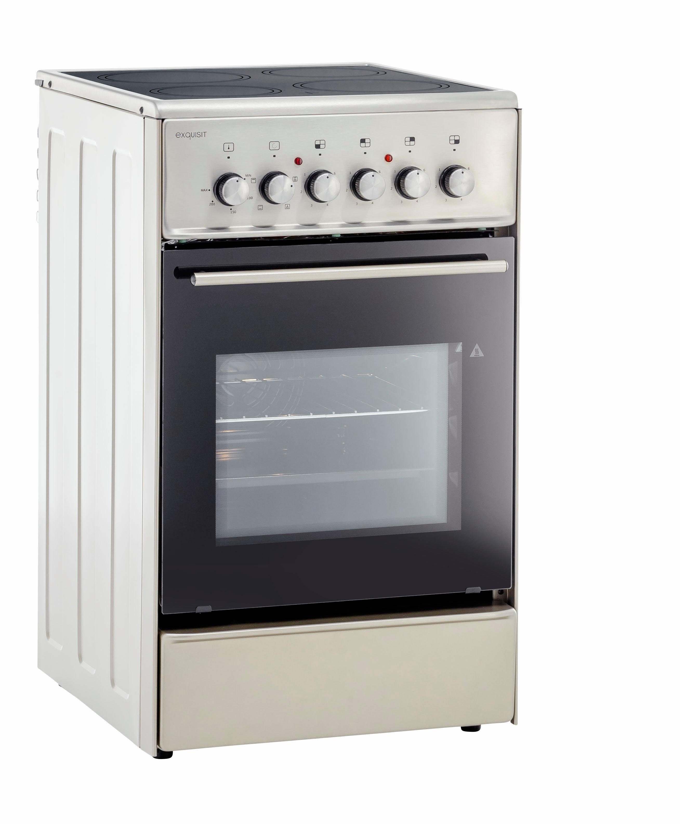 Exquisit Standherd ECM 5-4 Inox - Exquisit