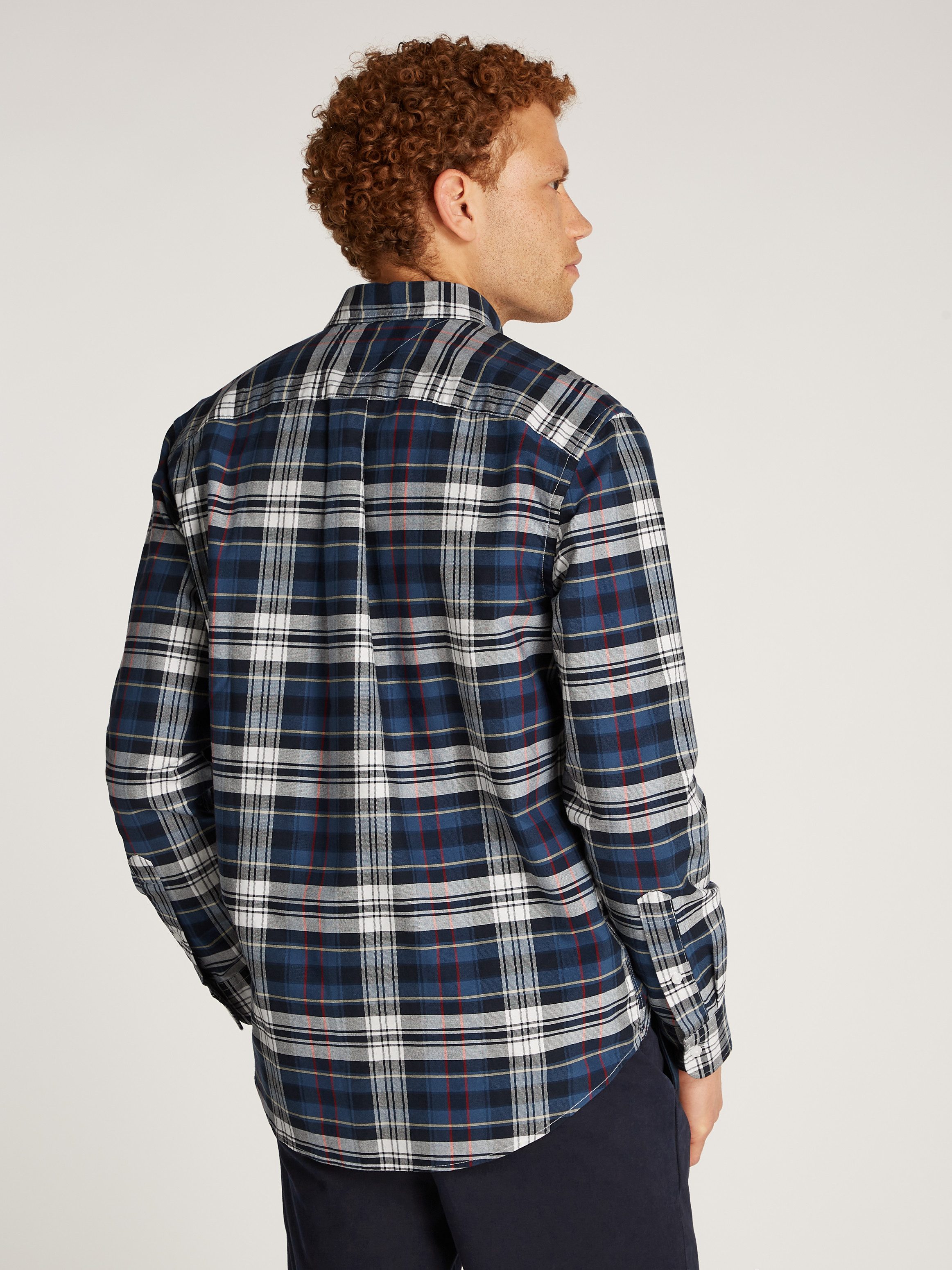 Tommy Hilfiger Karohemd OXFORD HERITAGE PLAID RF SHIRT mit Schottenkaro günstig online kaufen