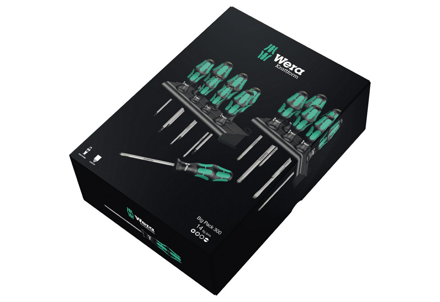 Thumbnail - Wera Multitool Schraubendrehersatz Kraftform Big Pack 300 510563000