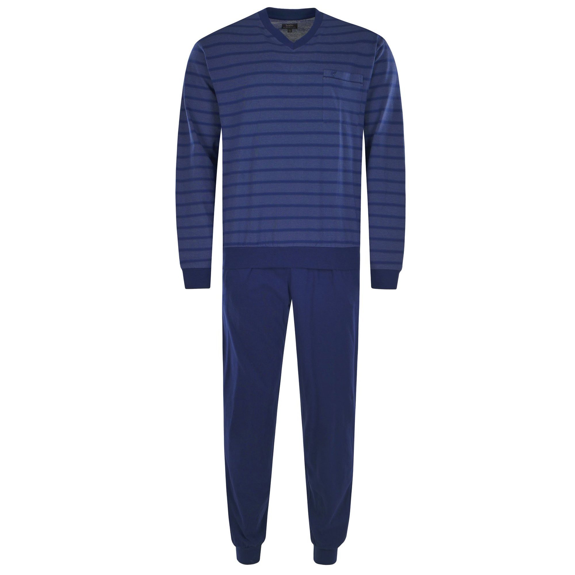 Hajo Pyjama Herren Pyjama Baumwolle (2 günstig online kaufen