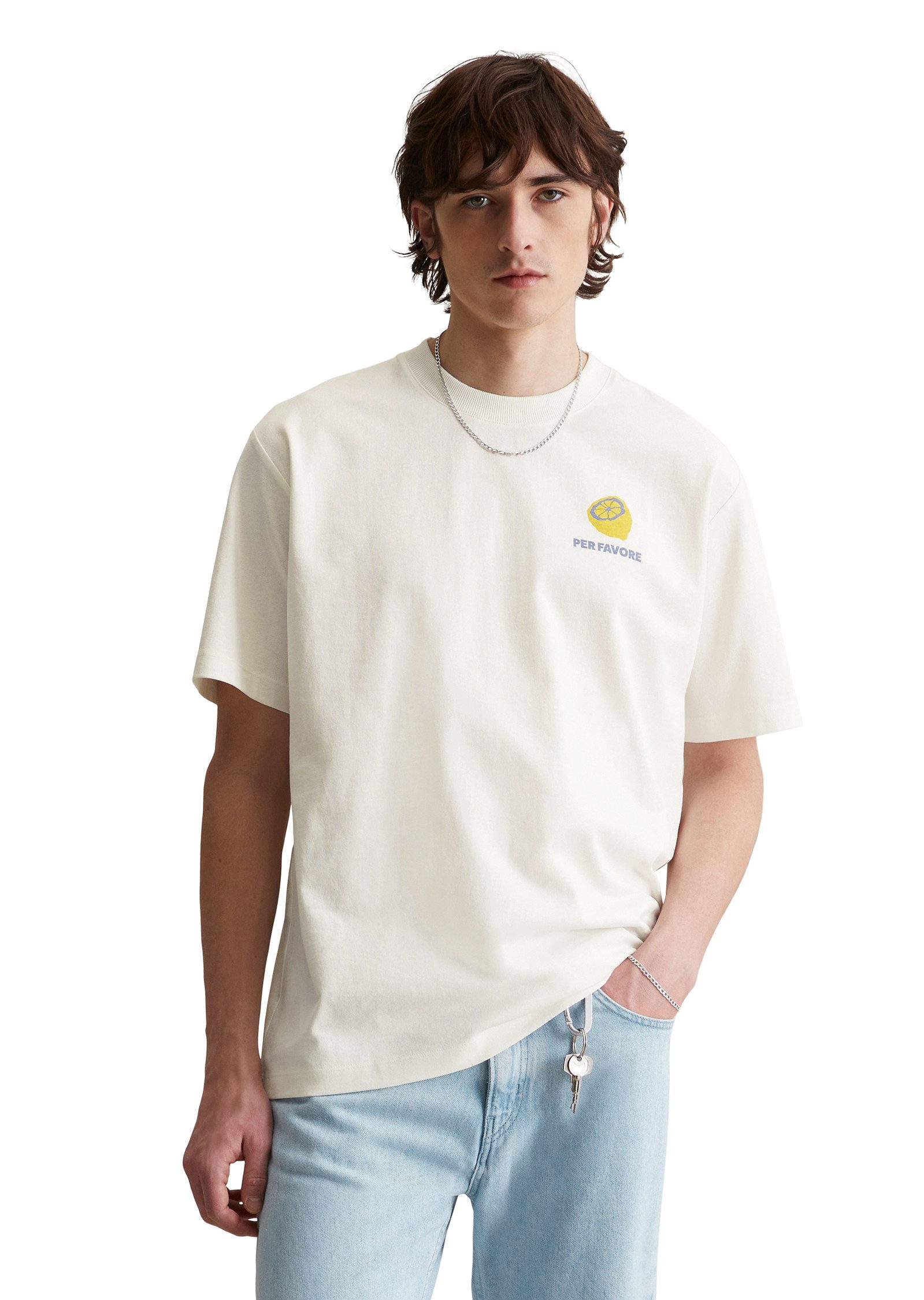 Marc O'Polo DENIM T-Shirt oversized, Print günstig online kaufen