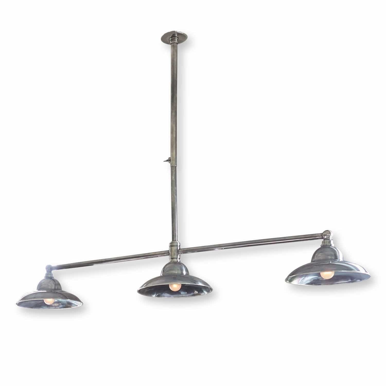 Mirabeau Hängeleuchten Hängelampe Truident antiksilber