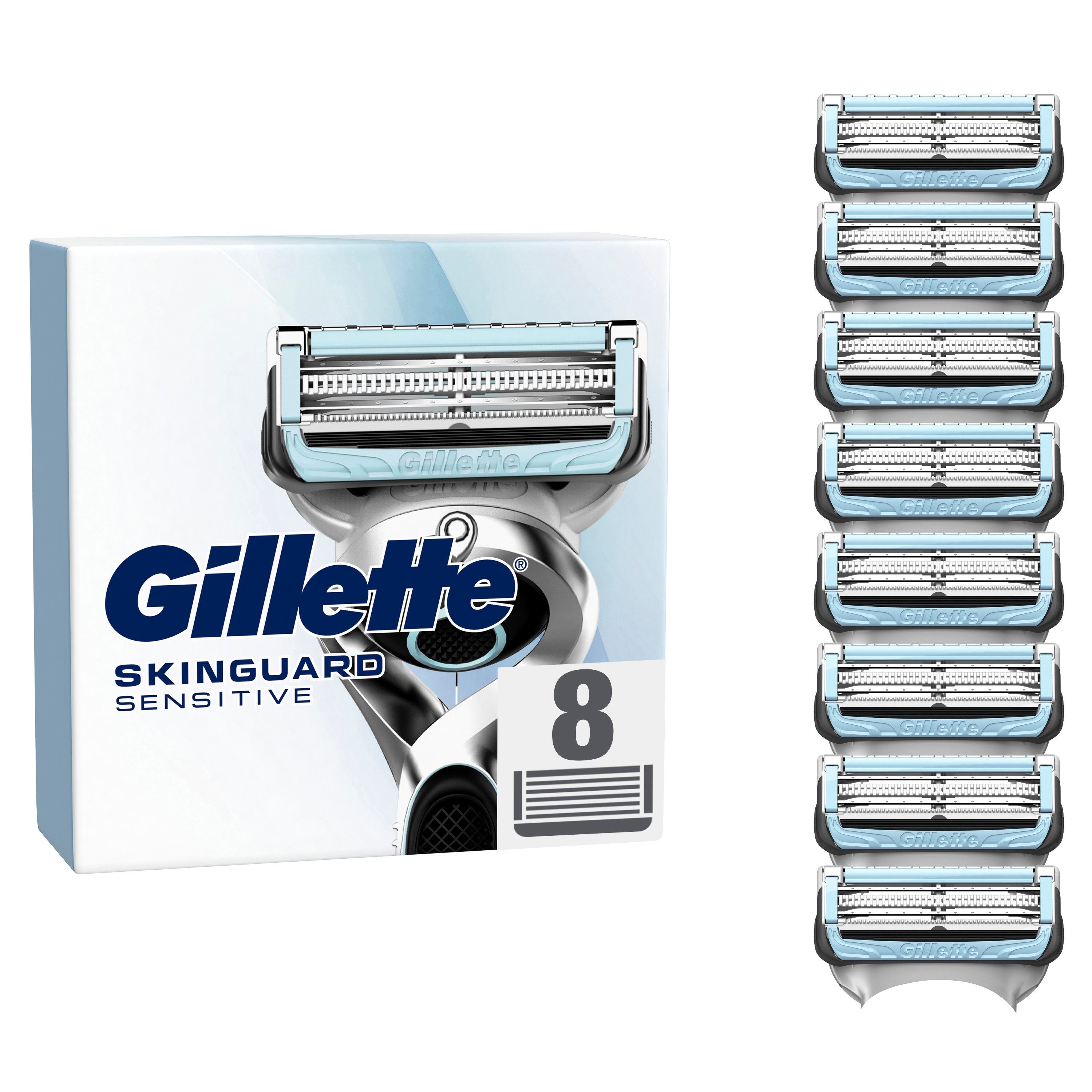 Gillette Rasierklingen SkinGuard Sensitive - 8St