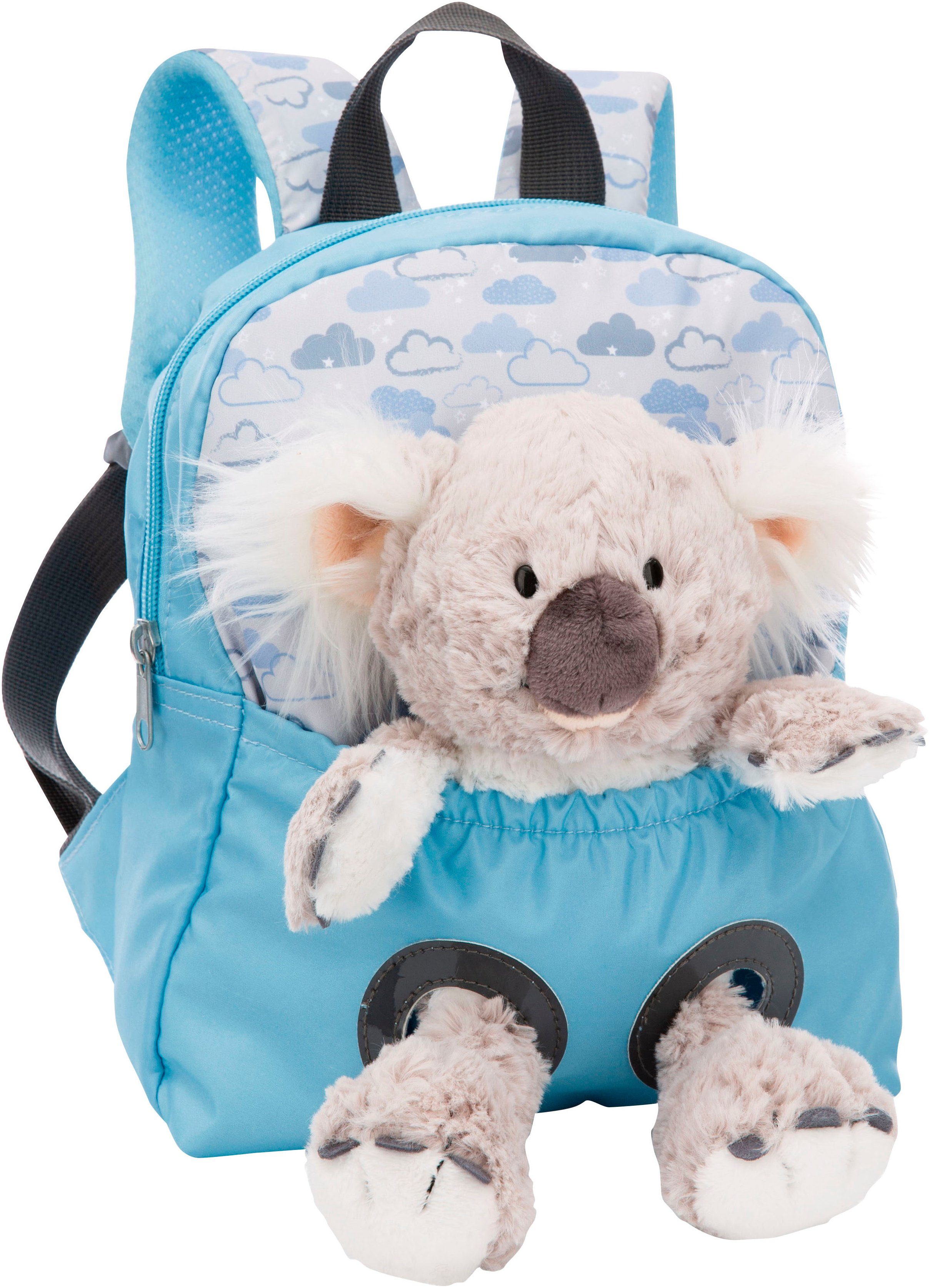 Nici Kinderrucksack Travel Friends, Rucksack mit Plüsch Koala, 25 cm