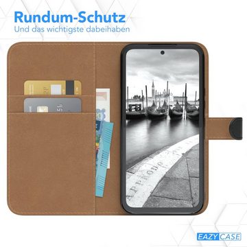 EAZY CASE Handyhülle Uni Bookstyle für Samsung Galaxy A54 6,4 Zoll, Schutzhülle mit Standfunktion Kartenfach Handytasche aufklappbar Etui