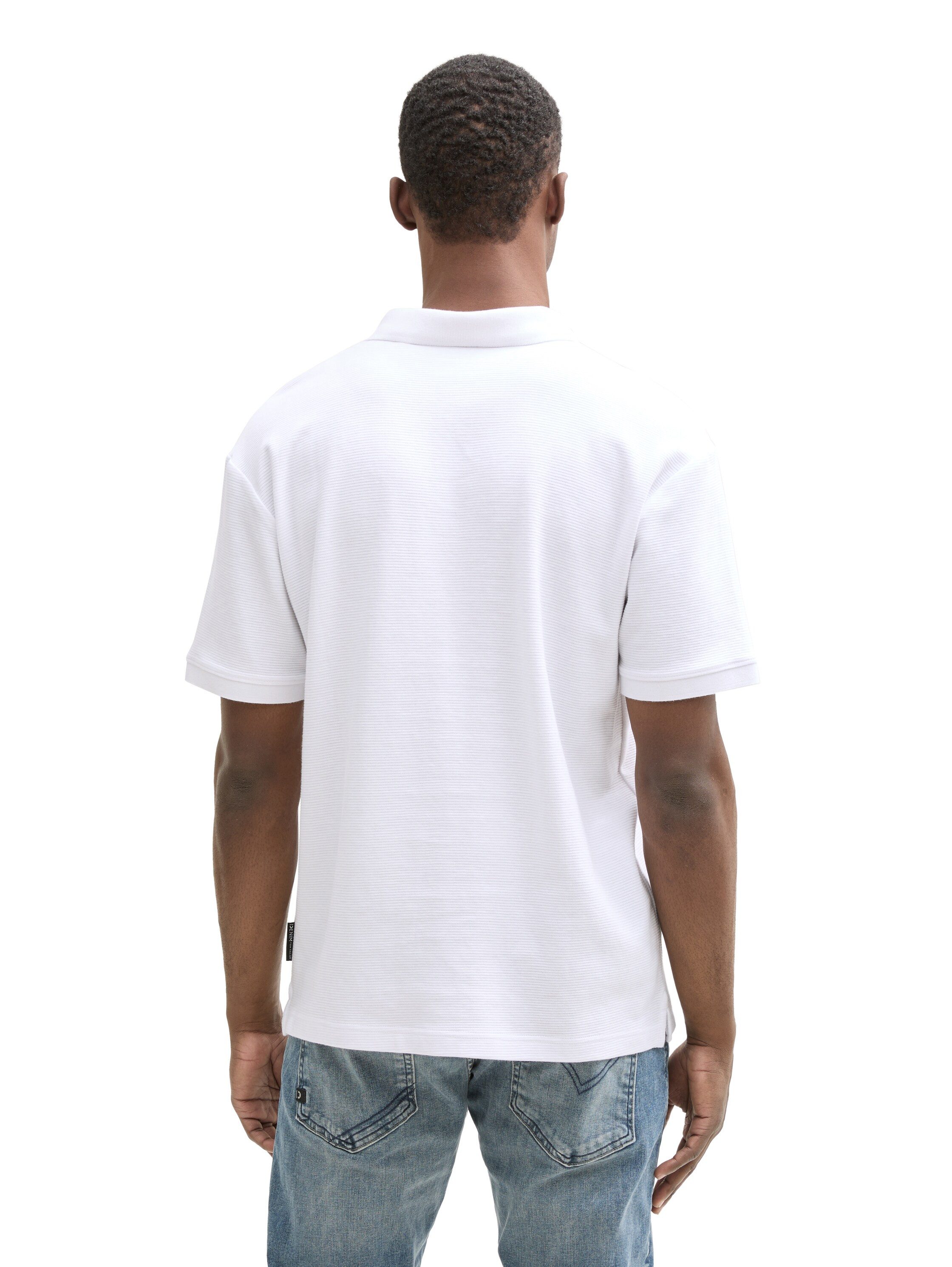 TOM TAILOR Denim Poloshirt im Relaxed Fit günstig online kaufen