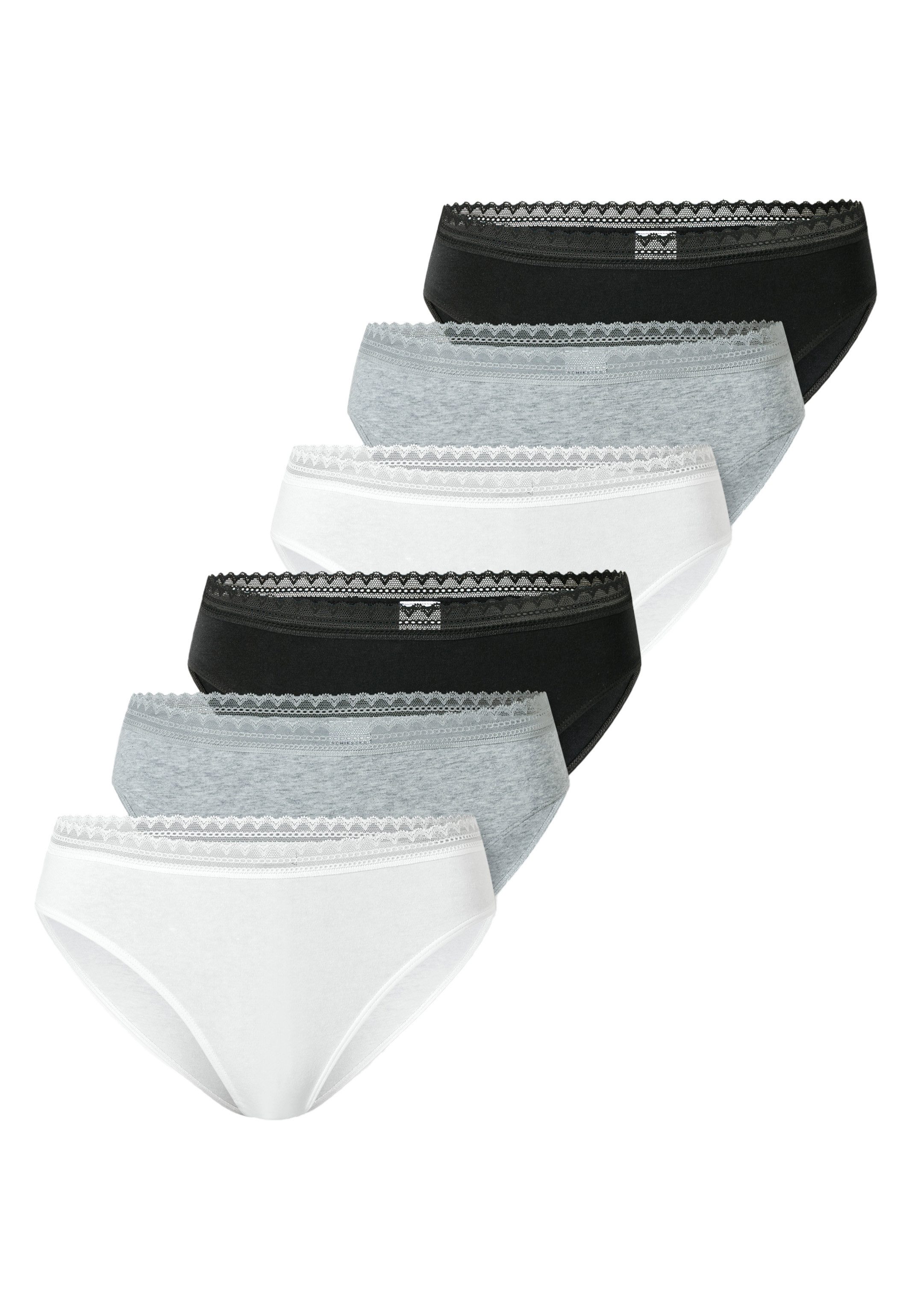 Schiesser Rioslip 6er Pack 95/5 Modern Cotton (Spar-Set) Rio Slip - Baumwol günstig online kaufen