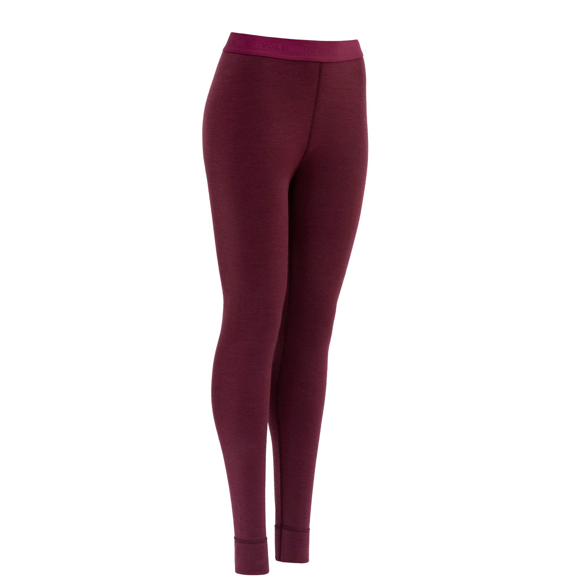 Devold Lange Unterhose EXPEDITION MERINO SILK Lange Damen Funktionsunterhose rot