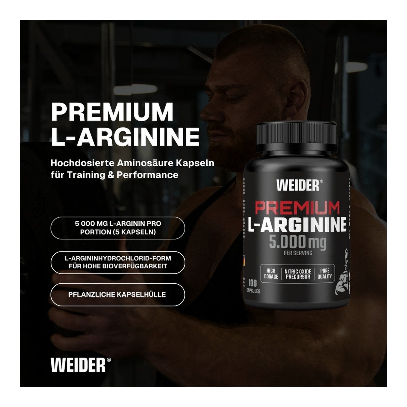 WEIDER® Weider L-Arginine Caps Kapseln