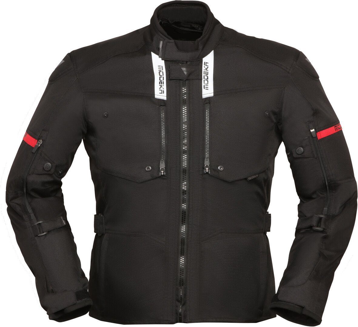 Modeka Motorradjacke Raegis Motorrad Textiljacke Rückenprotektor enthalten, günstig online kaufen