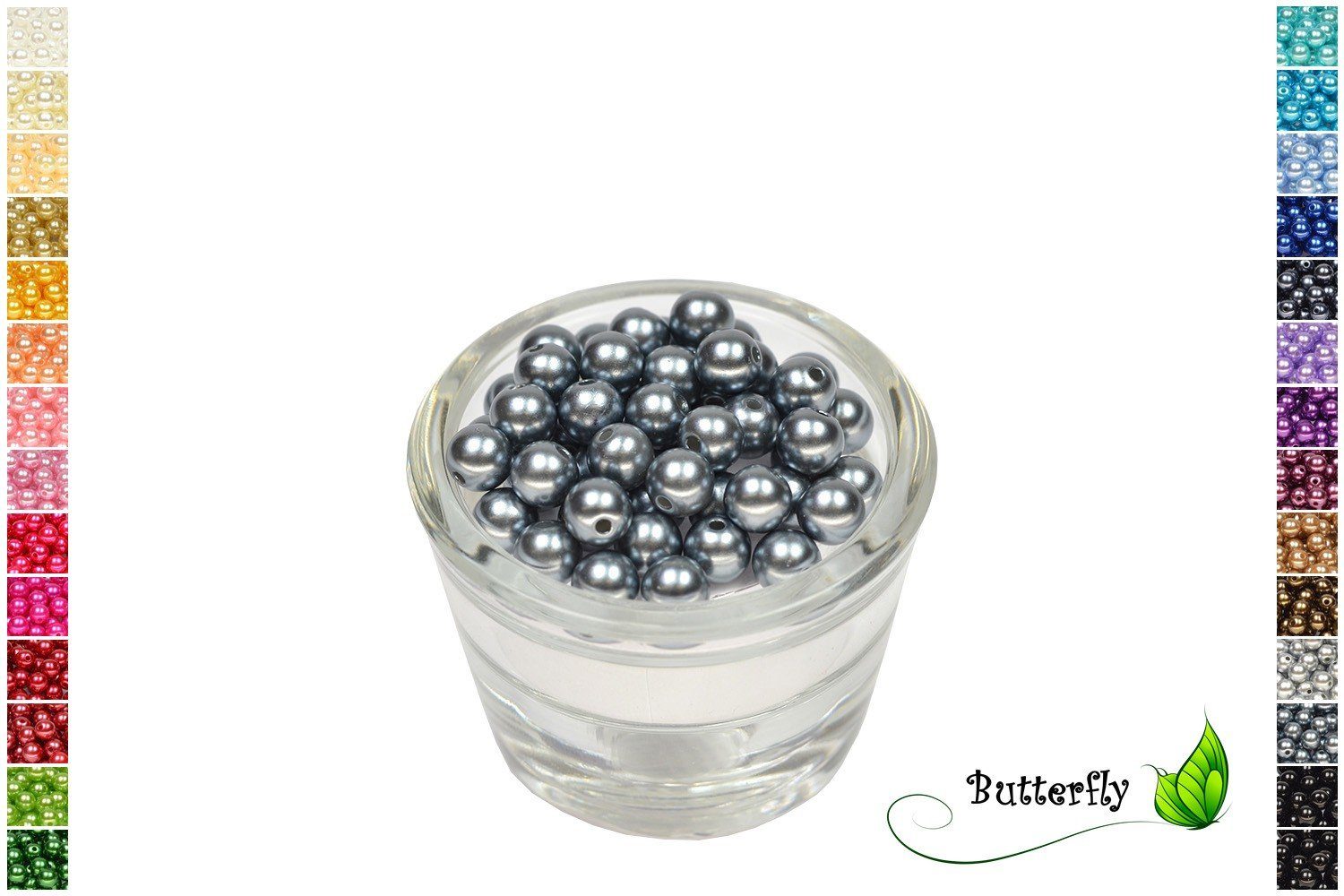 Creativery Ремесленные бусы, 50 Wachsperlen 8mm