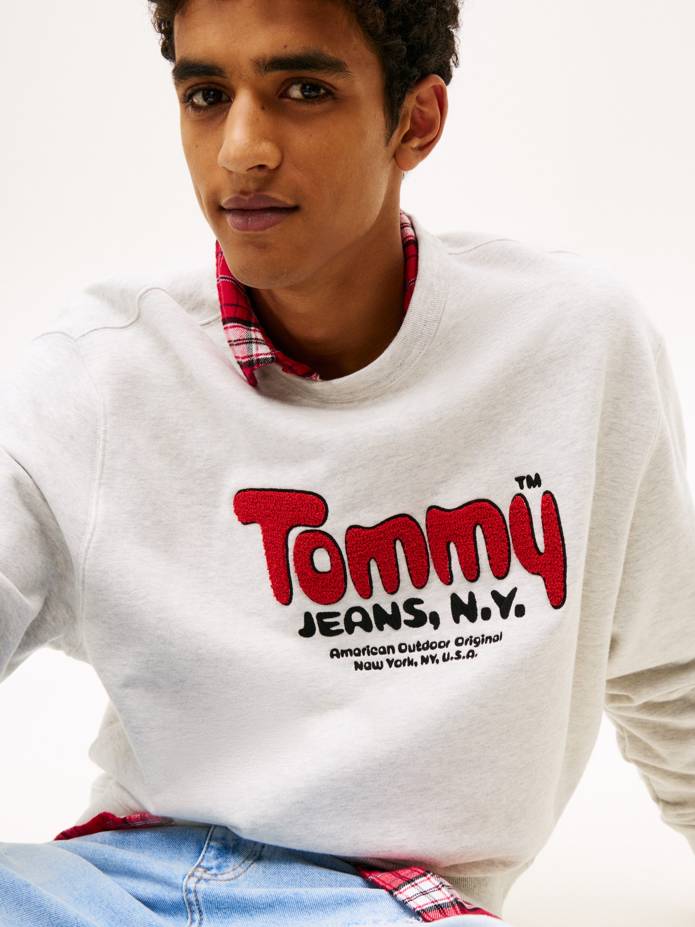 Tommy Jeans Sweatshirt BOUCLE Relaxed fit günstig online kaufen