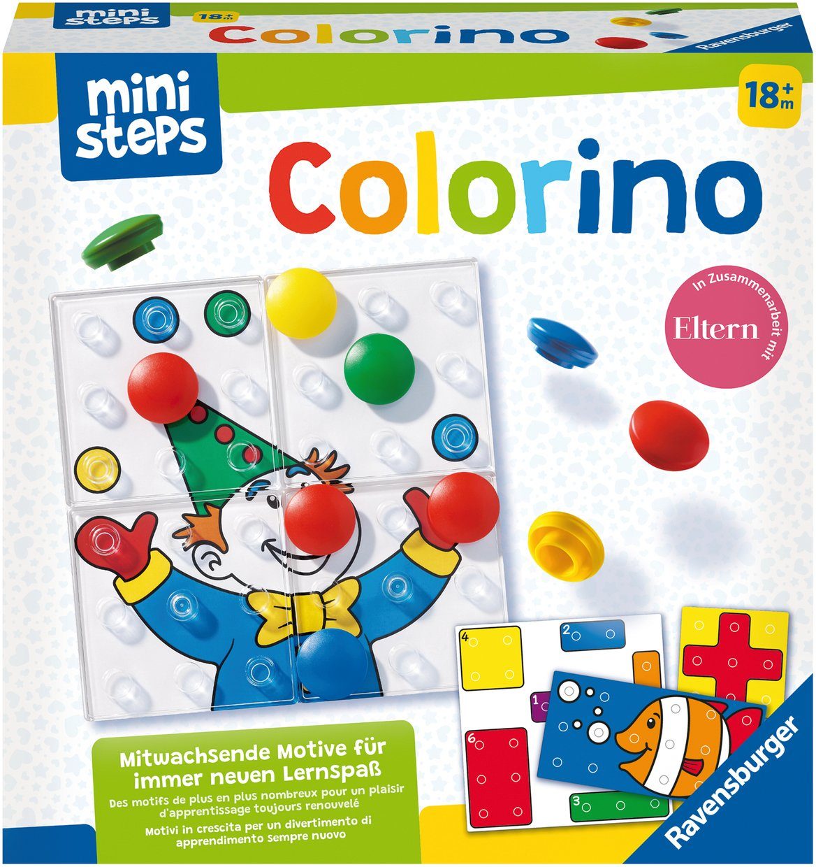 Image of Ravensburger Spiel, »ministeps®, Colorino«, Made in Europe, FSC® - schützt Wald - weltweit