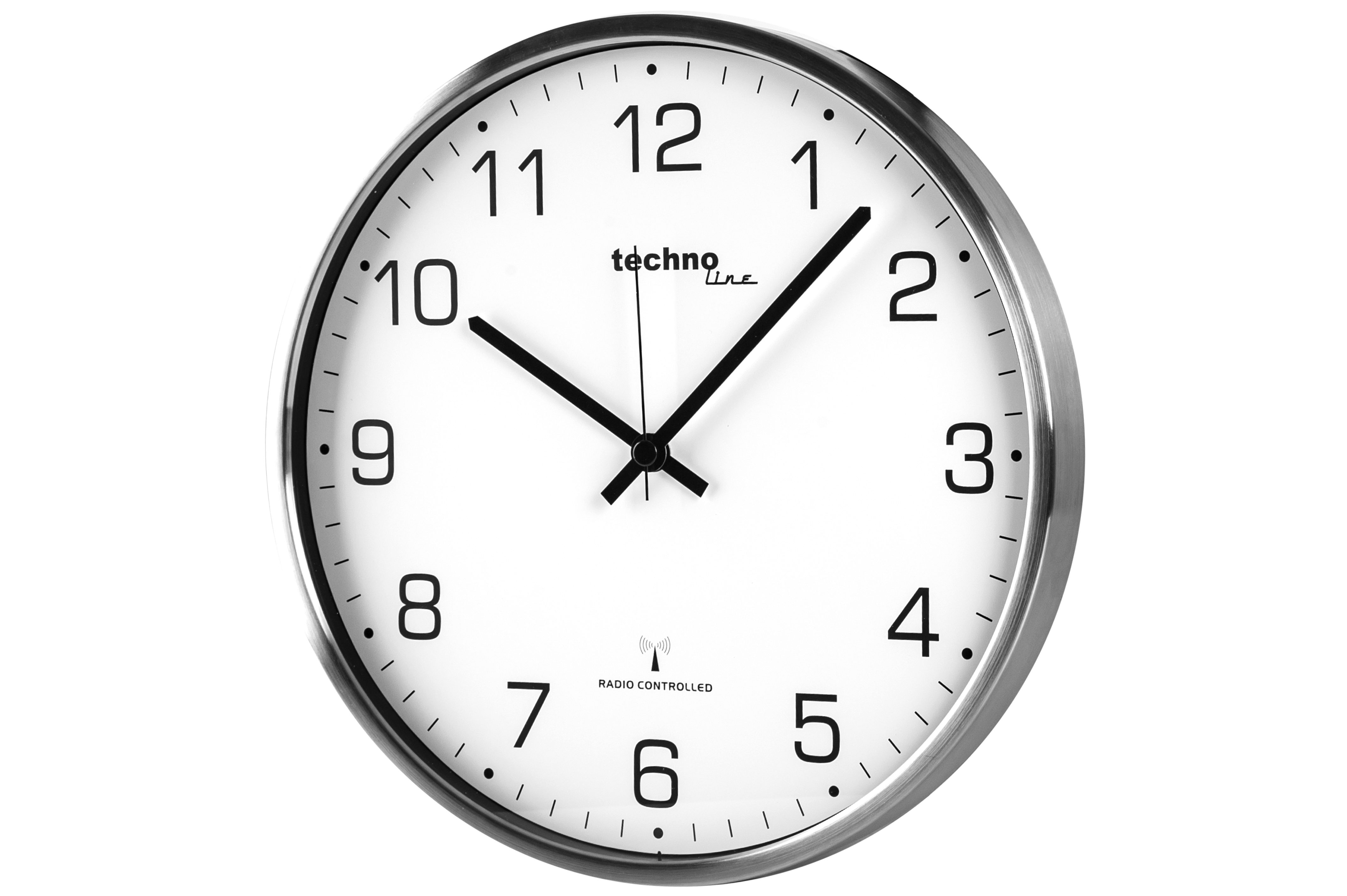 technoline Funkwanduhr WT 8900 (mit Metallrahmen) günstig online kaufen
