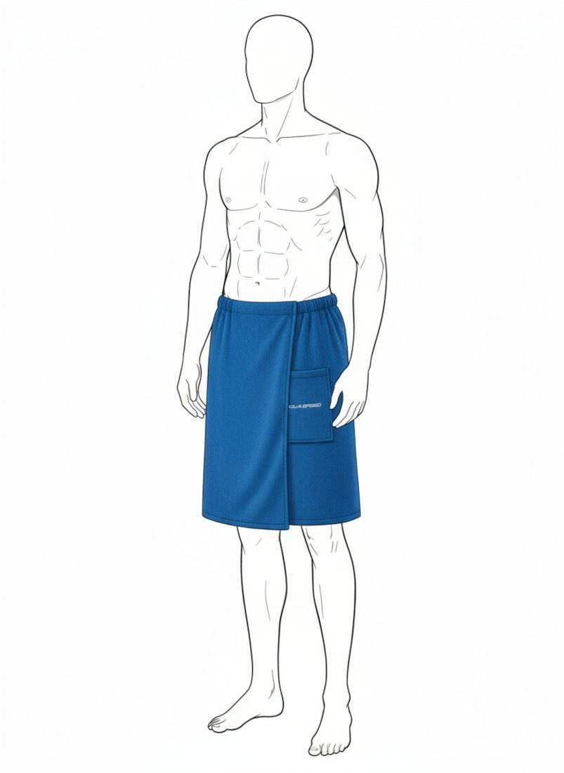 Aqua Speed Saunatuch für Herren Saunakilt Wellness Kilt Sauna Tuch saugfähig, (Frottee Herren Kilt für Sauna Spa Hotel und Thermenwelt), Angenehm leicht für Sauna Spa und heiße Aufguss Zeremonien