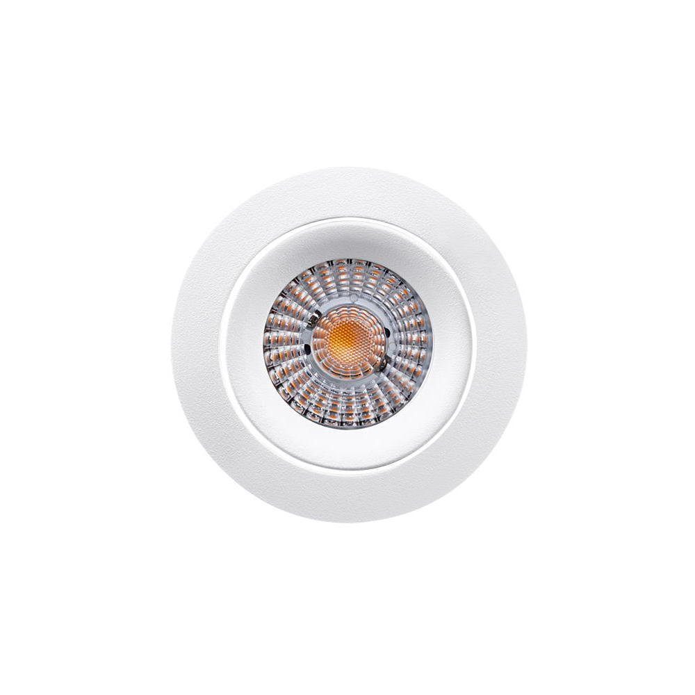 click-licht LED Dl6808 warmweiss, keine Einbaustrahler, IP54, Einbauleuchte fest 6W enthalten: Einbaustrahler LED Einbauleuchte 400lm Ja, Leuchtmittel Angabe, in LED, verbaut, Weiß