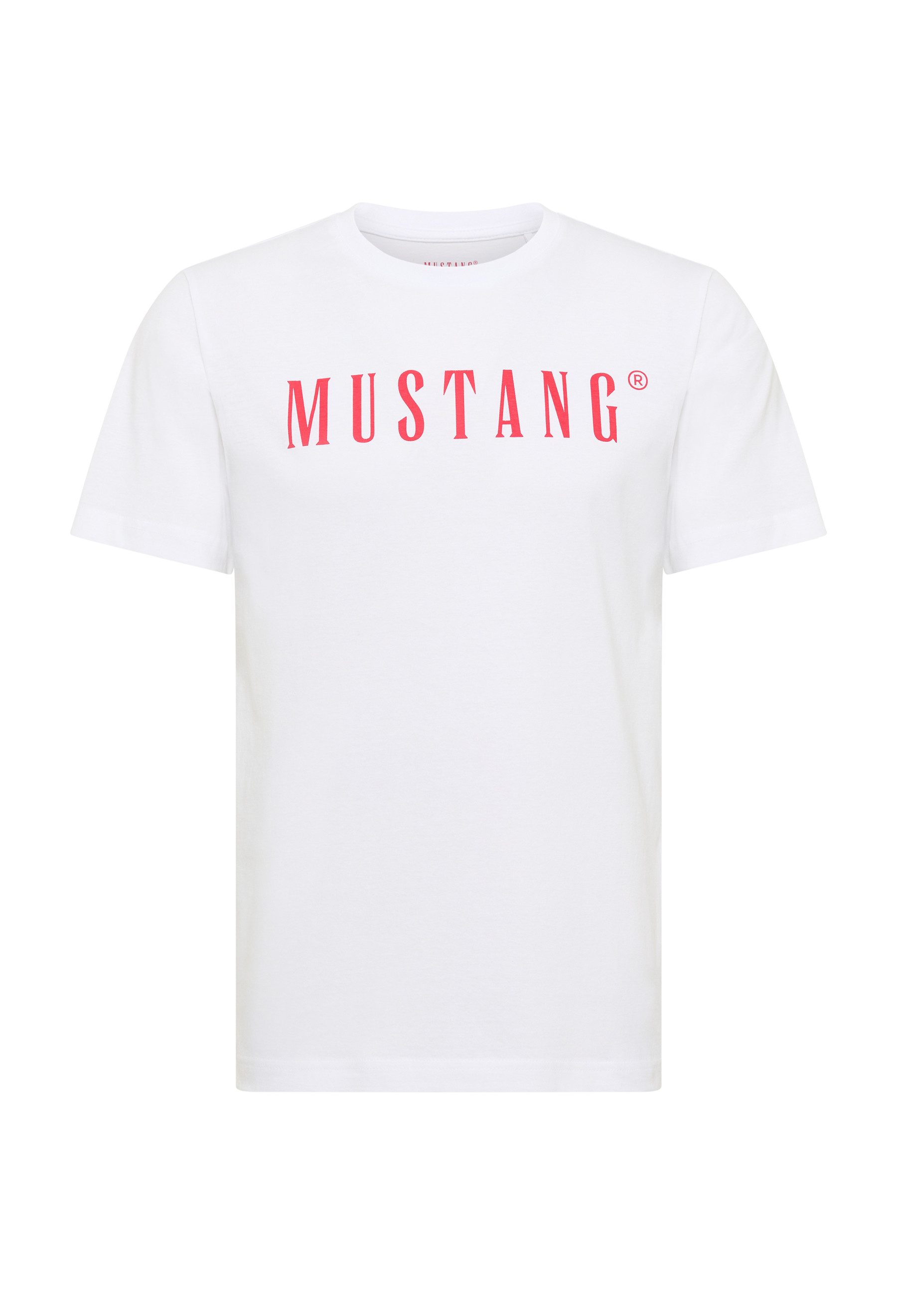 MUSTANG T-Shirt Austin mit Logo Print