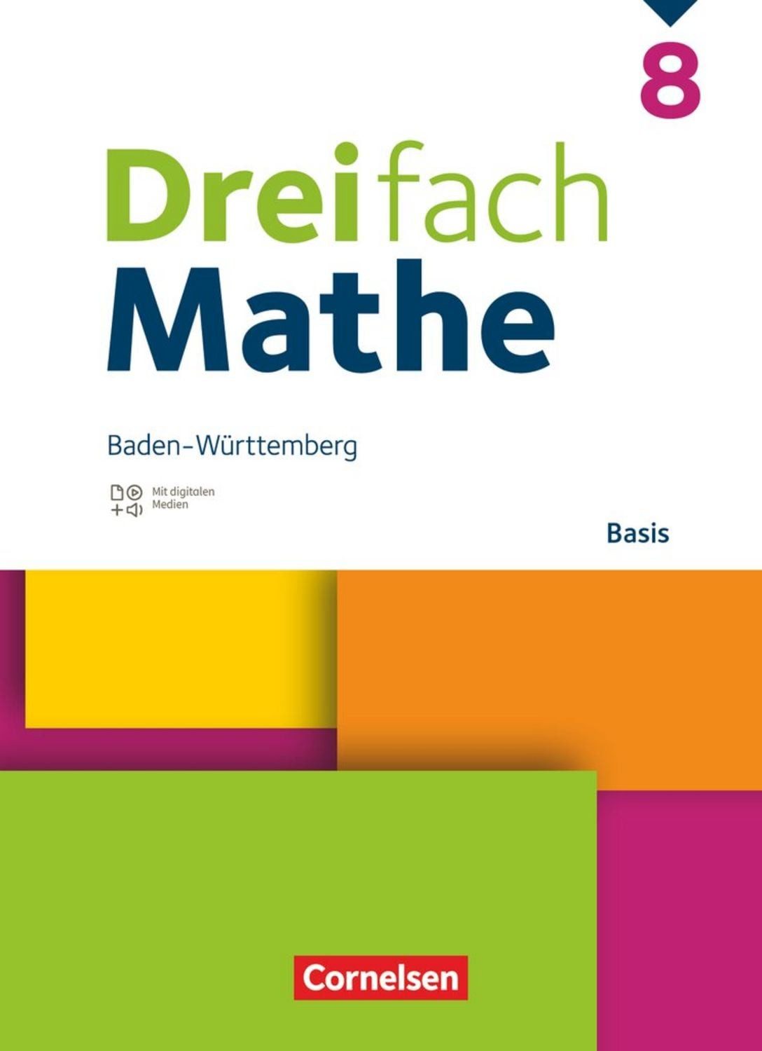 Dreifach Mathe - Baden-Württemberg - 8. Schuljahr / diverse