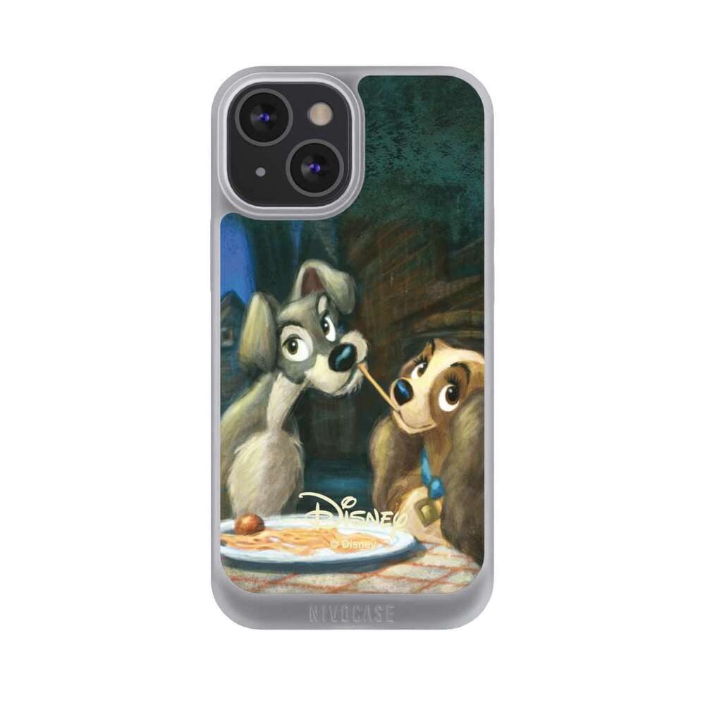 NIVOCASE Handyhülle Susi und Strolch Disney Offizielles Lizenzprodukt Susi & Strolch, Apple iPhone 13 Mini Handyhülle Hülle NIVOpure Case Frozen
