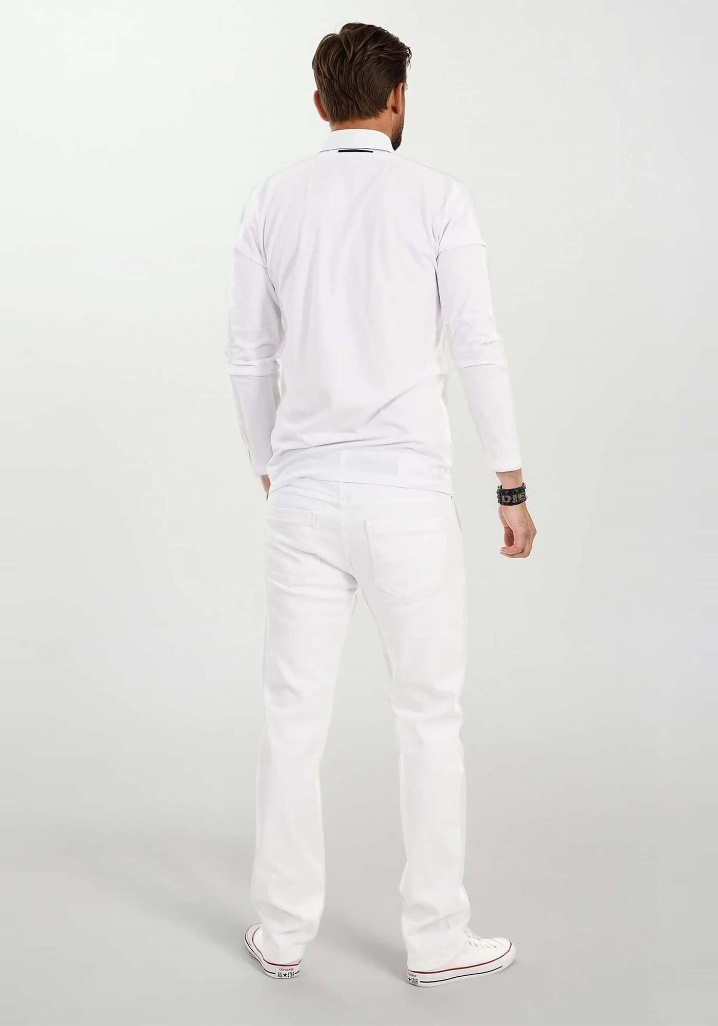 Alessandro Salvarini Comfort-fit-Jeans A.Salvarini Designer Herren Jeans Hose Basic Jeanshose – Bild 4 von 5