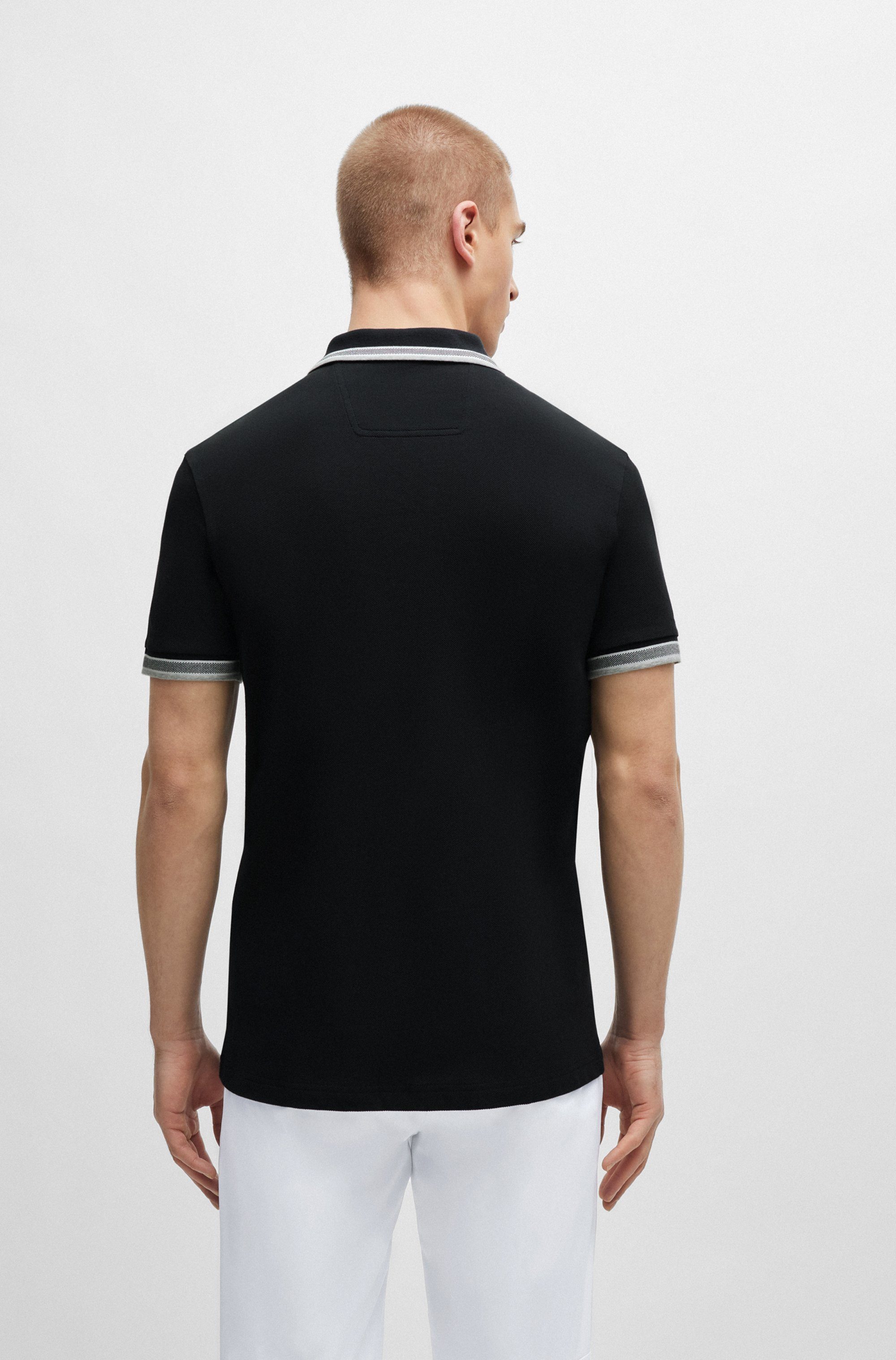 BOSS GREEN Poloshirt Paddy mit kontrastfarbenen günstig online kaufen