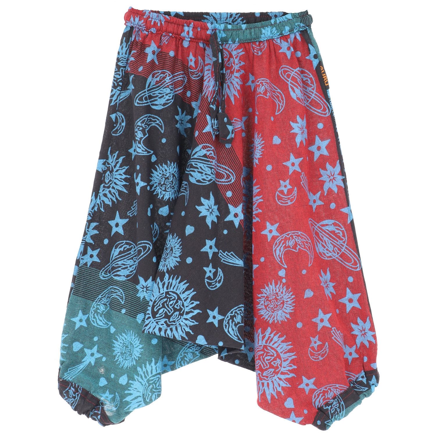 Guru-Shop Relaxhose Kinder Haremshose, Pluderhose, Haremshose,..