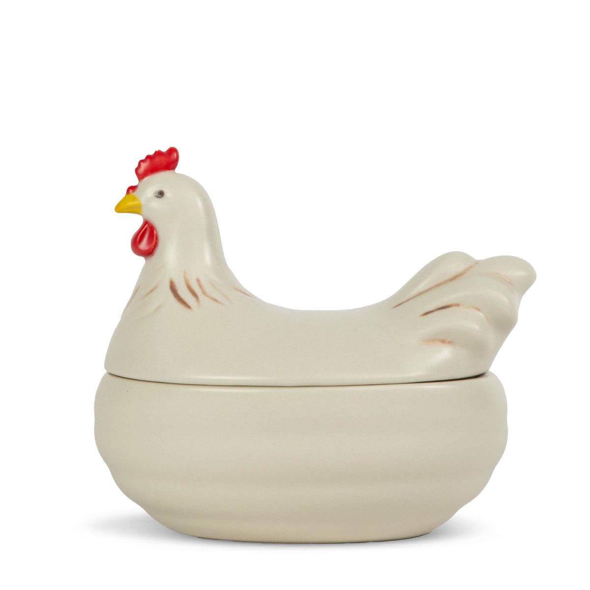 sagaform Servierschale Sagaform Ostern Dose Legehenne ELLEN, Steingut