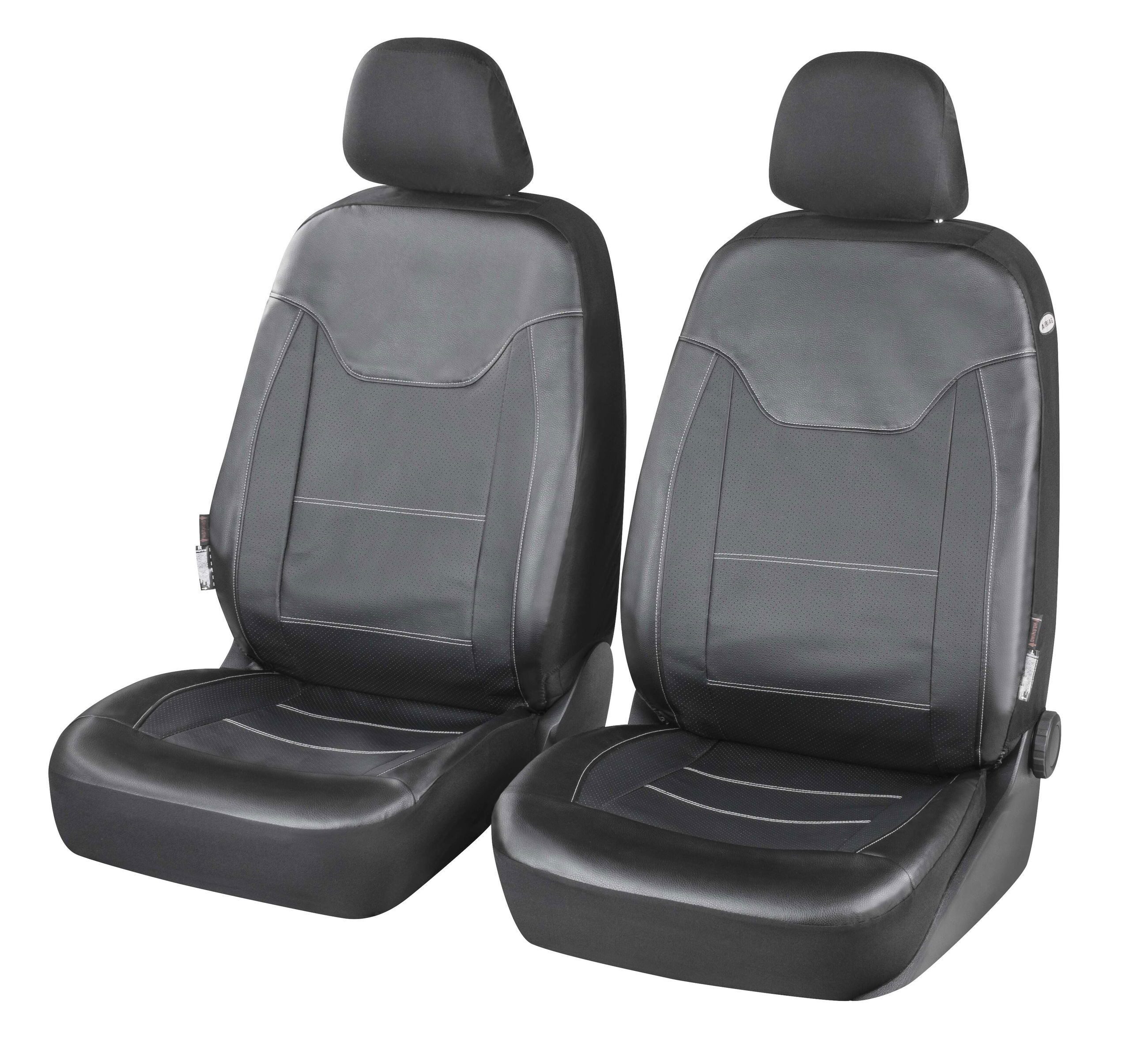 WALSER Autositzbezug Autositzbezug Odessa, 2 Vordersitzbezüge 2tlg, 2 Kopfstützenbezüge, 6-tlg.