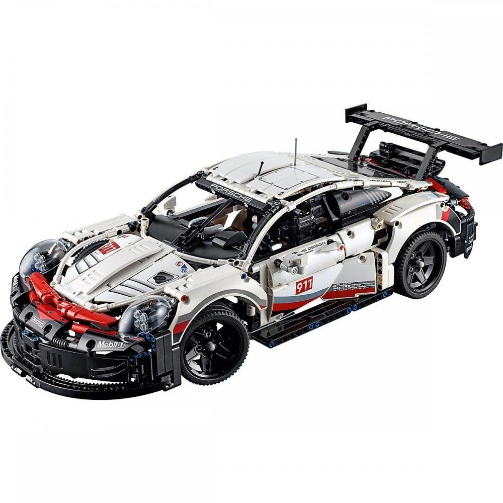LEGO® Konstruktions-Spielset 42096 Technic Porsche Konstruktionsspielzeug, 911 RSR, 1580 -teilig