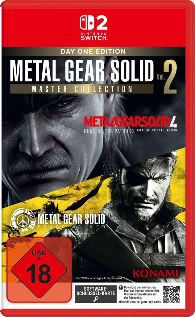 Metal Gear Solid Master Collection 2 - Day One Edition (Softwarekarte), Nintendo Switch 2