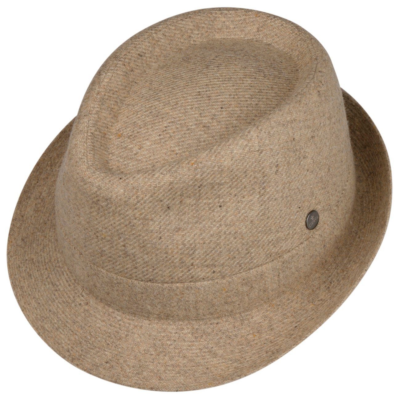 Wolltrilby Lierys Italy Futter, in hellbeige (1-St) mit Made Trilby