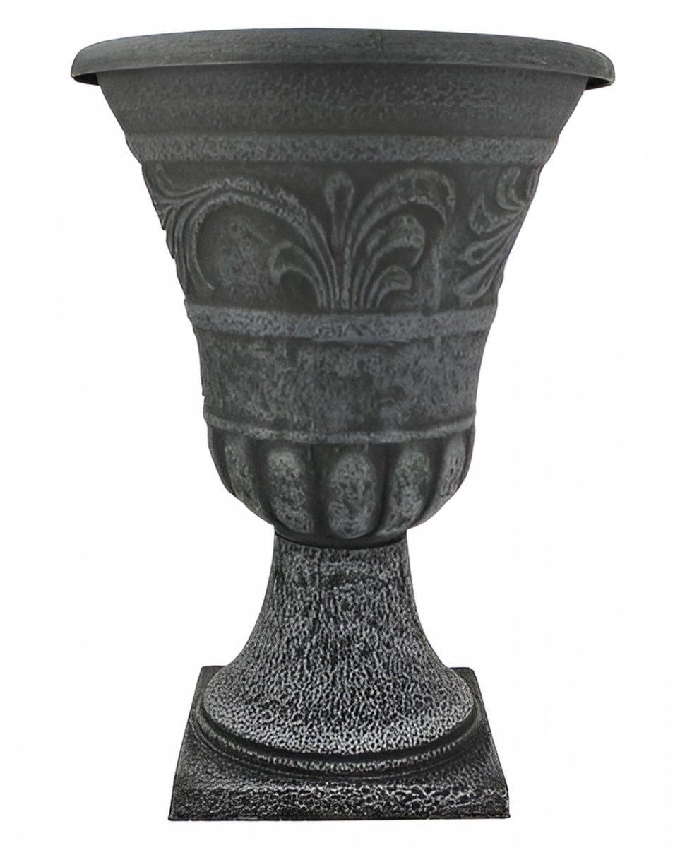 Dekofigur Halloween Grabstein Pflanzenkübel im Steindesign 5