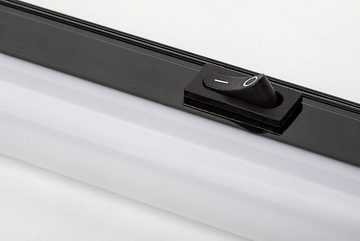 Rabalux LED Arbeitsleuchte "Greg" Kunststoff, schwarz, 13W, neutralweiß, 1220lm, L20mm, neutralweiß